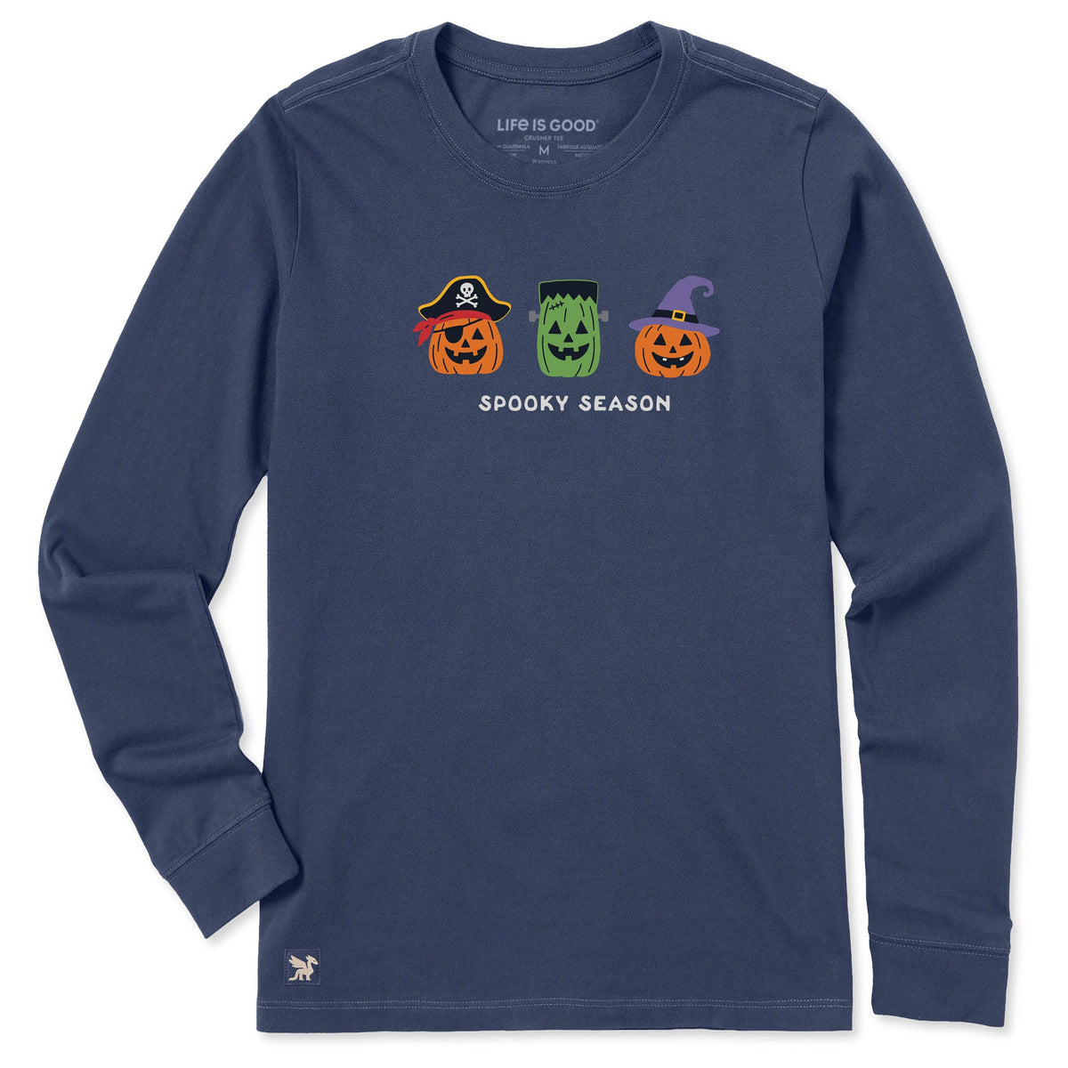Women's Spooky Season Jack Trio Long Sleeve Crusher Tee product image 1