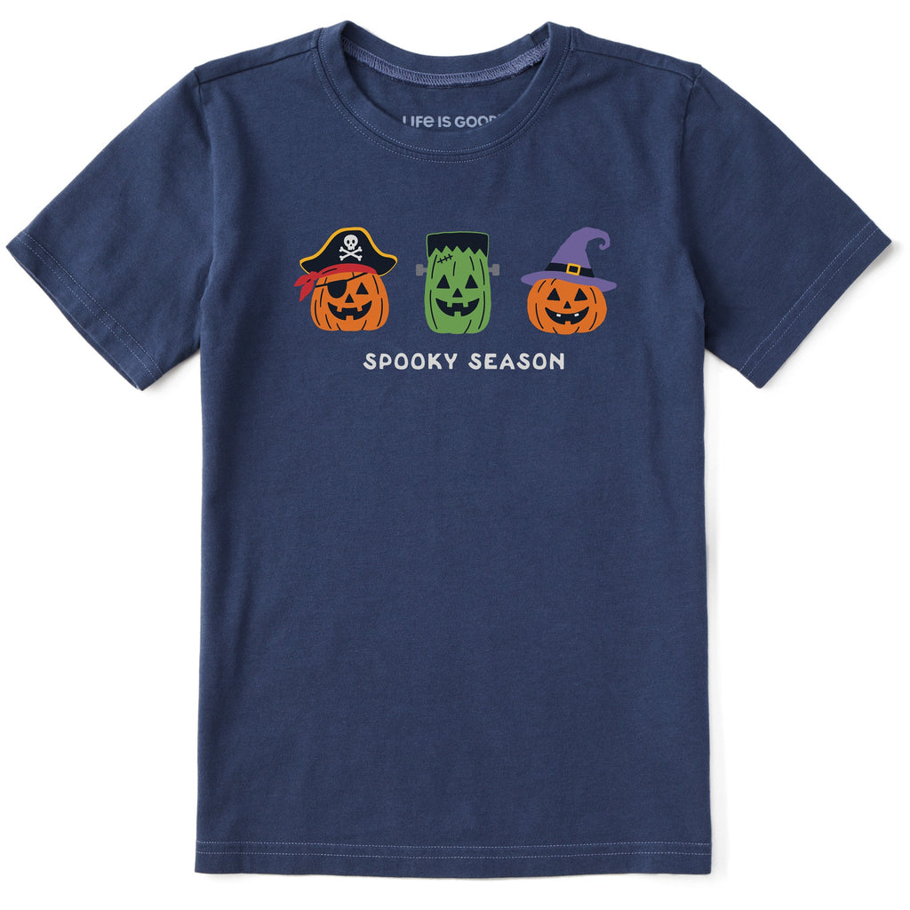 Kids Spooky Season Jack Trio Short Sleeve Crusher Tee product image 1