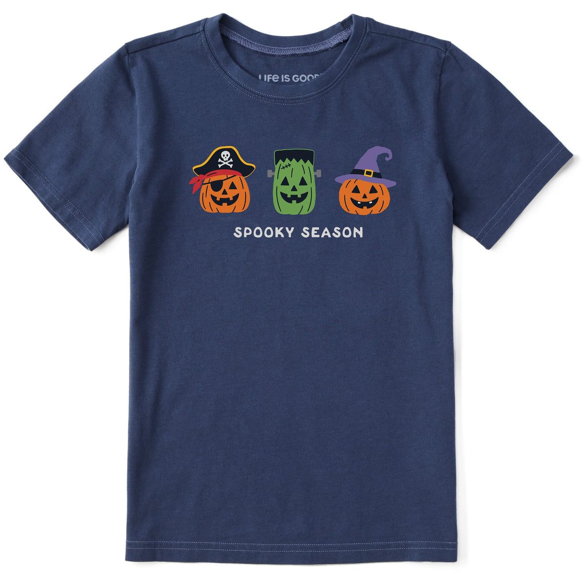 Kids Spooky Season Jack Trio Short Sleeve Crusher Tee product image 1