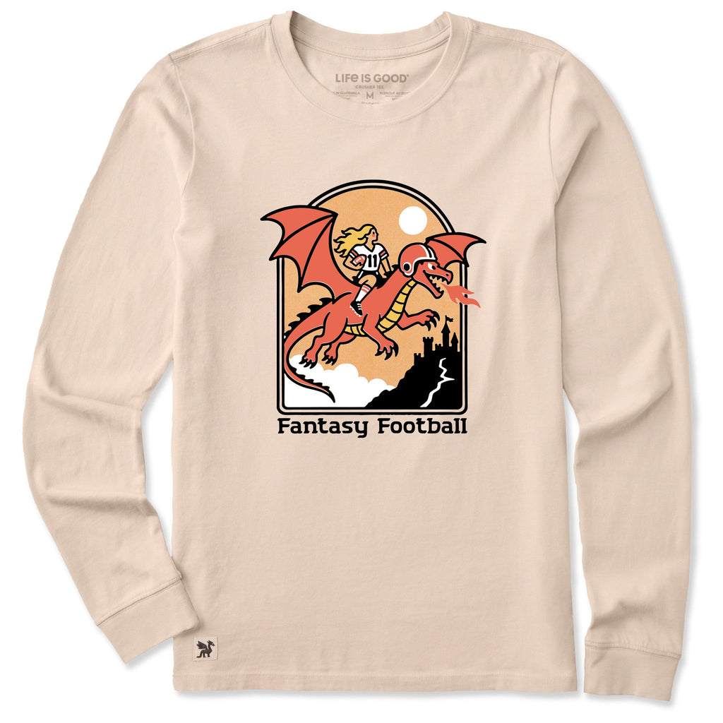 Women's Fantasy Football Dragon Rider Long Sleeve Crusher product image 1