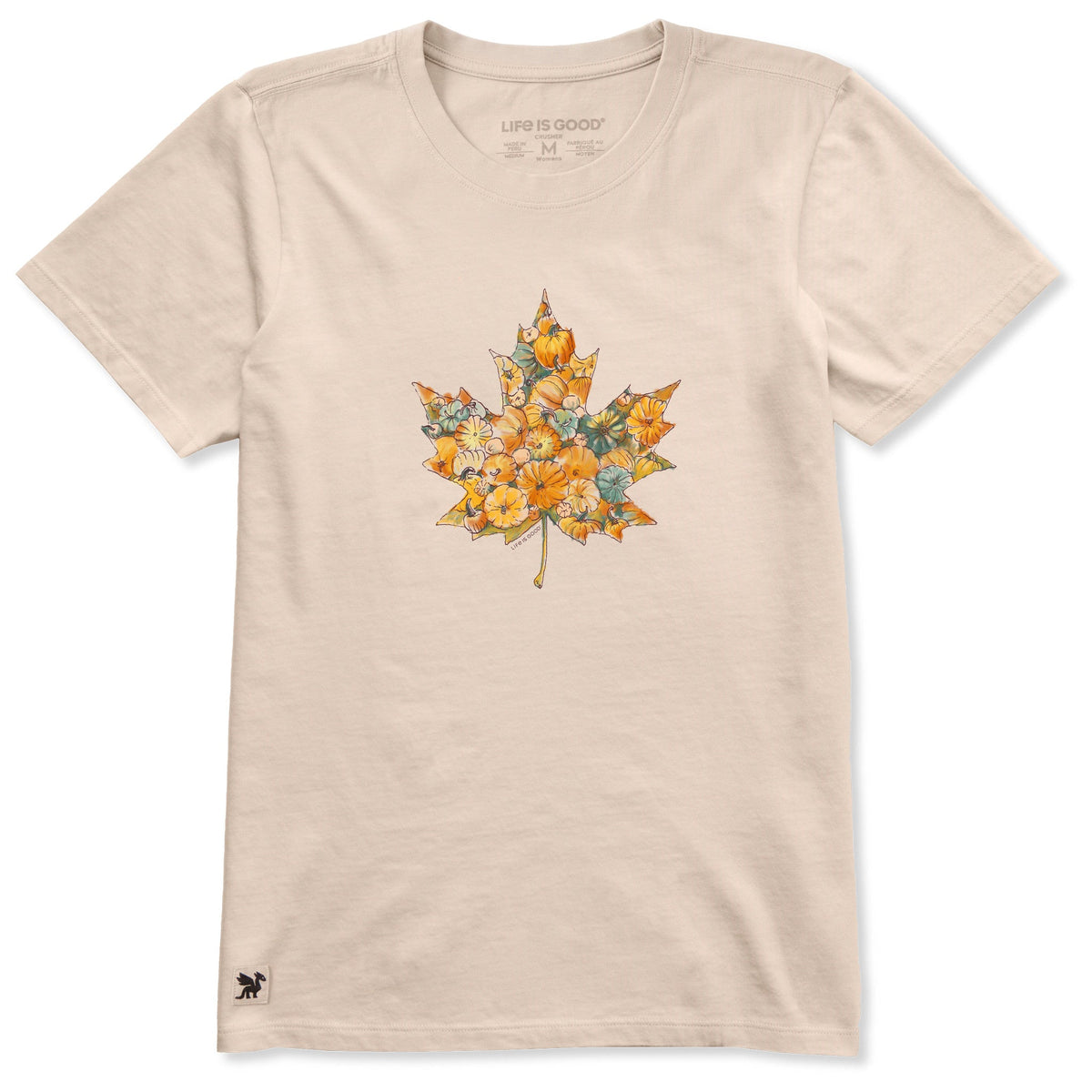 Women's Maple Leaf Pumpkins Short Sleeve Crusher Tee product image 1