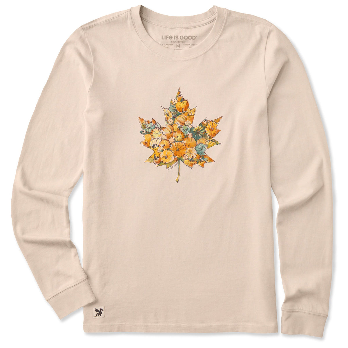 Women's Maple Leaf Pumpkins Long Sleeve Crusher Tee product image 1