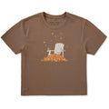 Women's Adirondack Leaf Pile Short Sleeve Crusher Boxy Tee