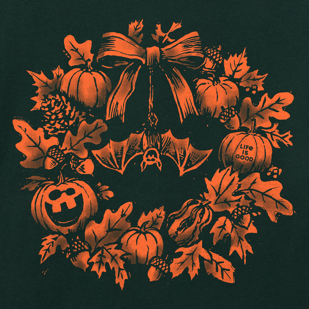Women's Fall Wreath Long Sleeve Crusher Tee product image 2