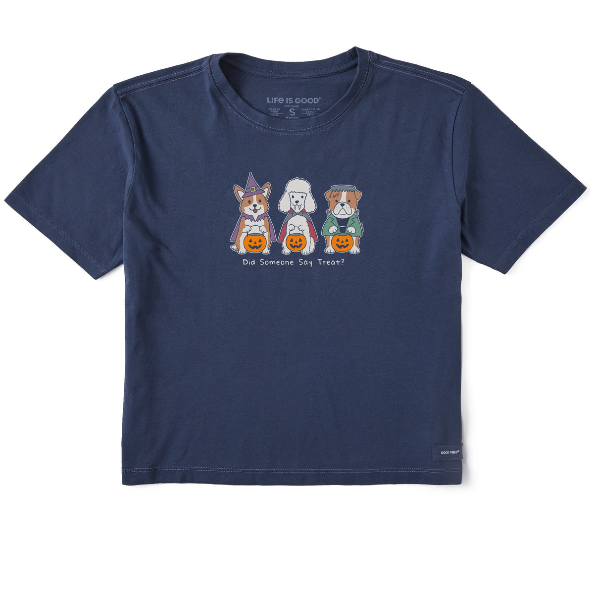 Women's Did Someone Say Group Treat Short Sleeve Crusher product image 1