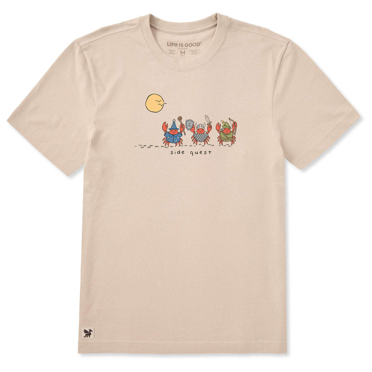 Men's Side Quest Crabs Short Sleeve Crusher Tee product image 1