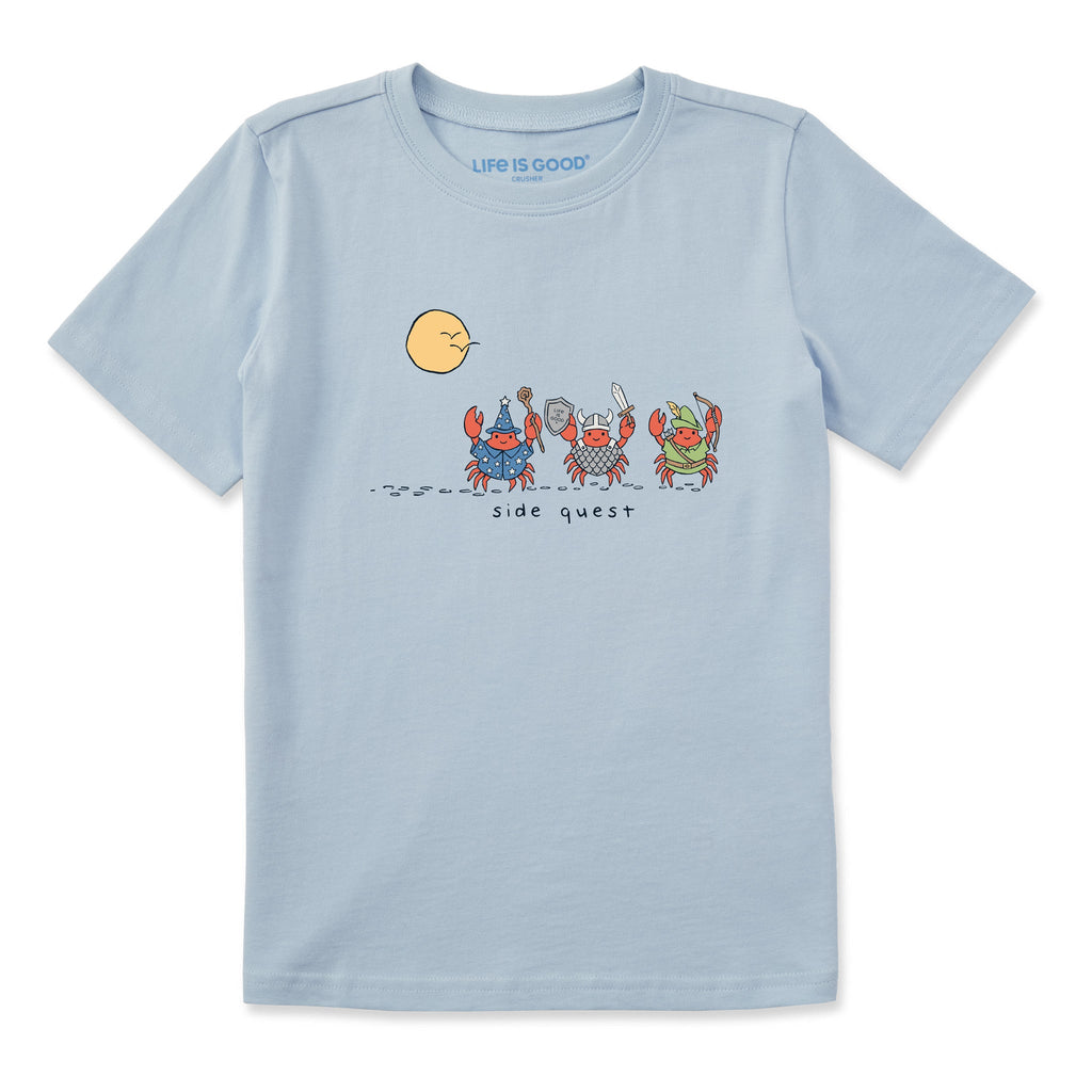 Kids Side Quest Crabs Short Sleeve Crusher Tee product image 1