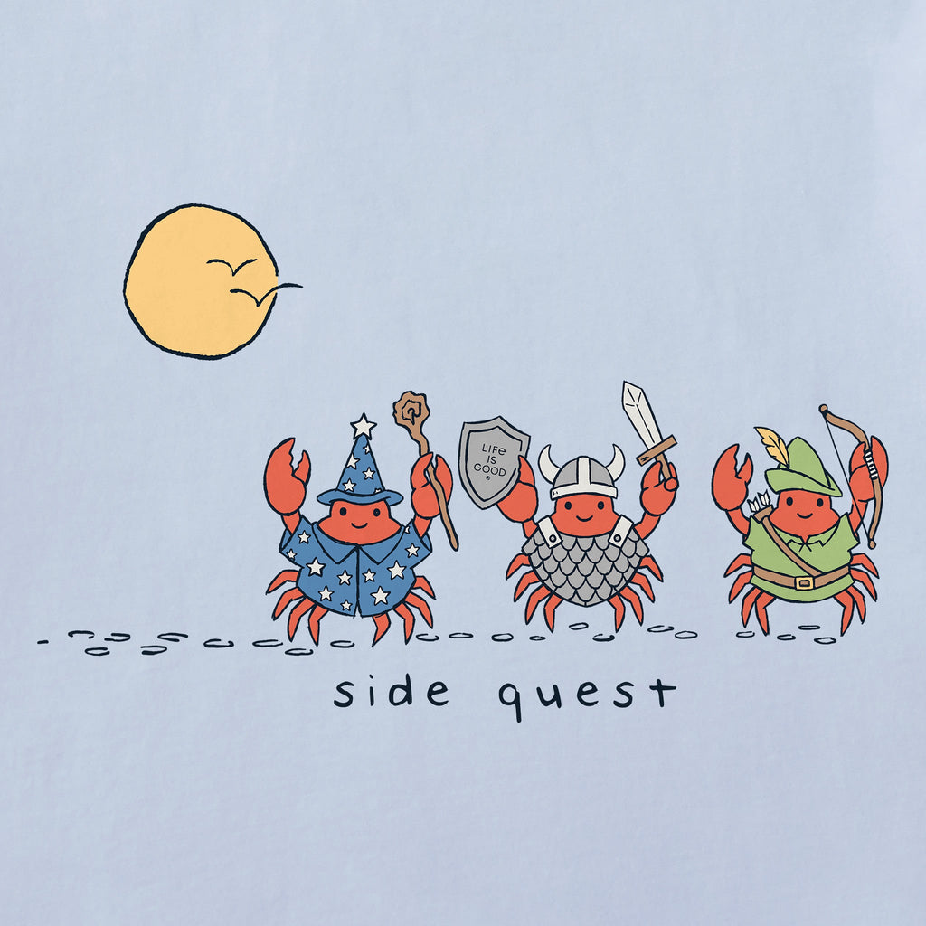 Kids Side Quest Crabs Short Sleeve Crusher Tee product image 2