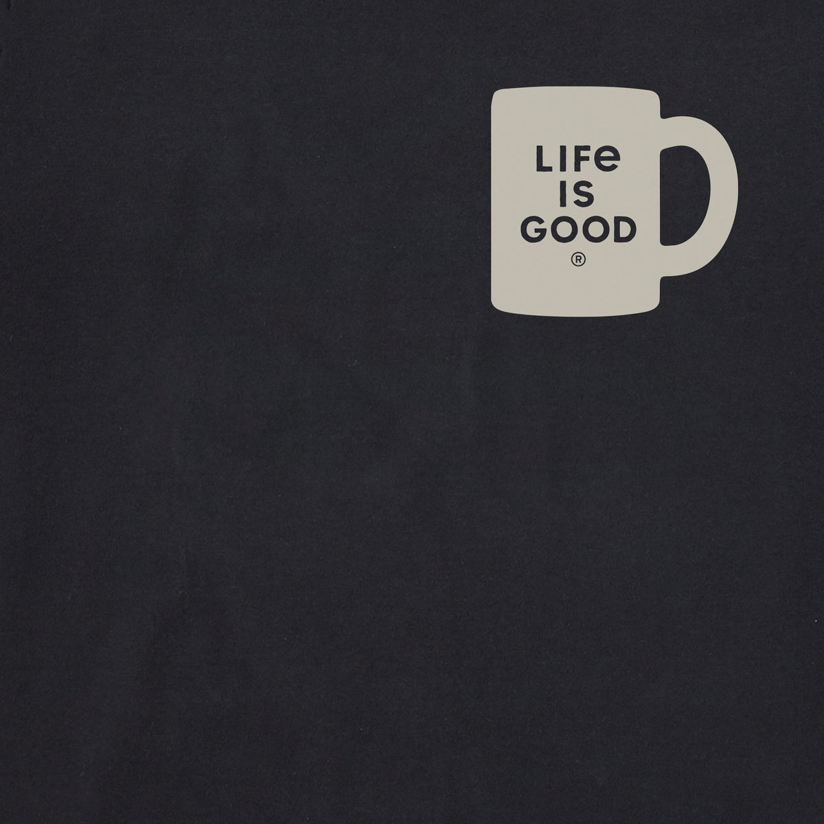 Men's But First Cafe Crow Long Sleeve Crusher Tee