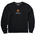 Women's I Deserve a Little Halloween Treat Good Vibes Crew