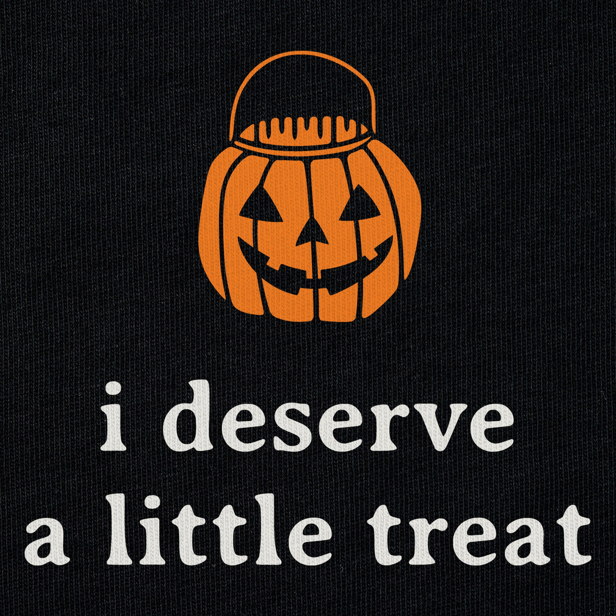 Women's I Deserve a Little Halloween Treat Good Vibes Crew