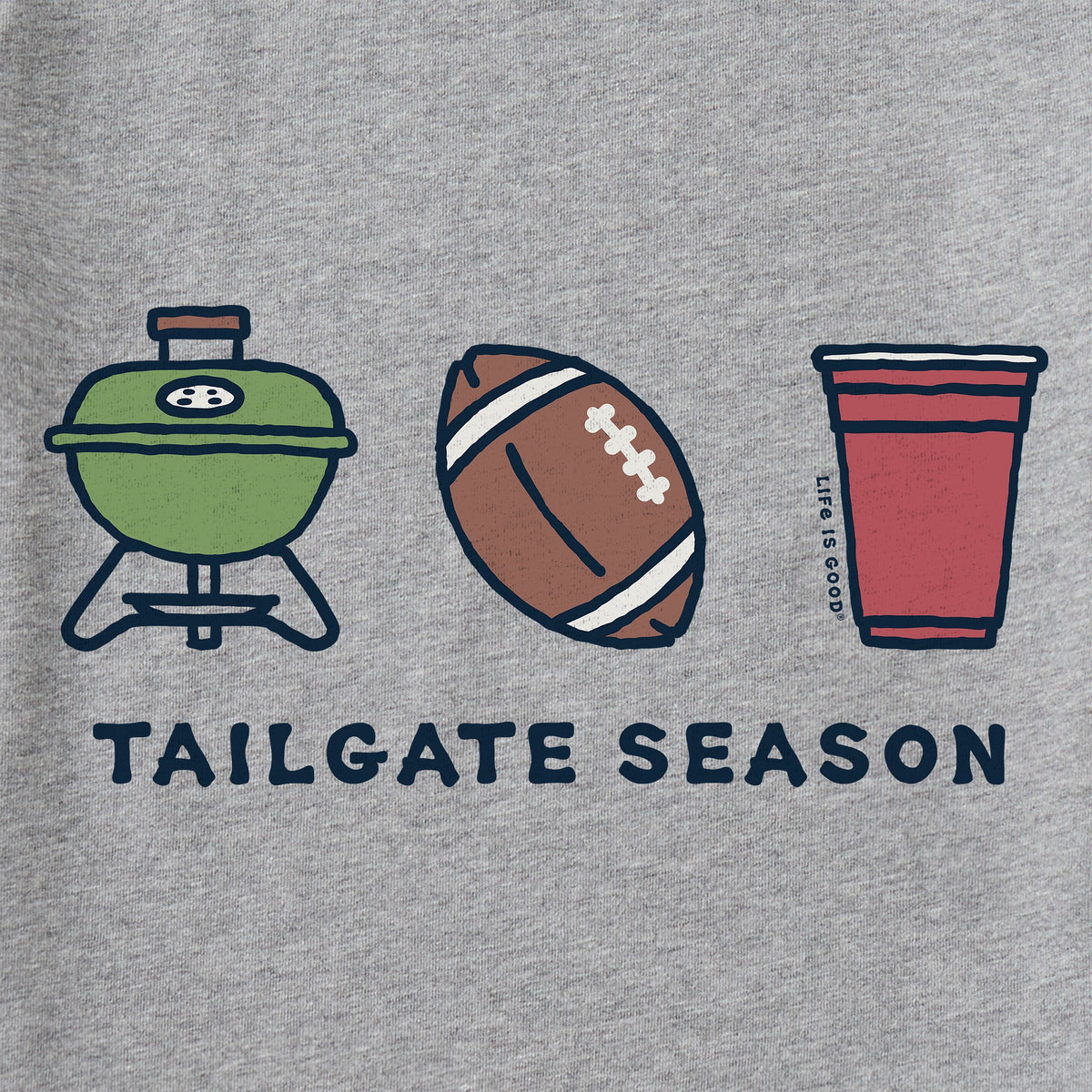 Men's Tailgate Season Trio Good Vibes Hoodie