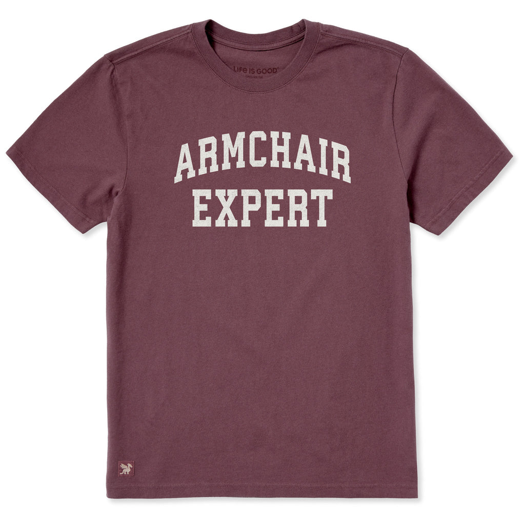 Men's Armchair Expert Short Sleeve Crusher Tee product image 1