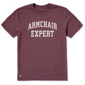 Men's Armchair Expert Short Sleeve Crusher Tee product image 1