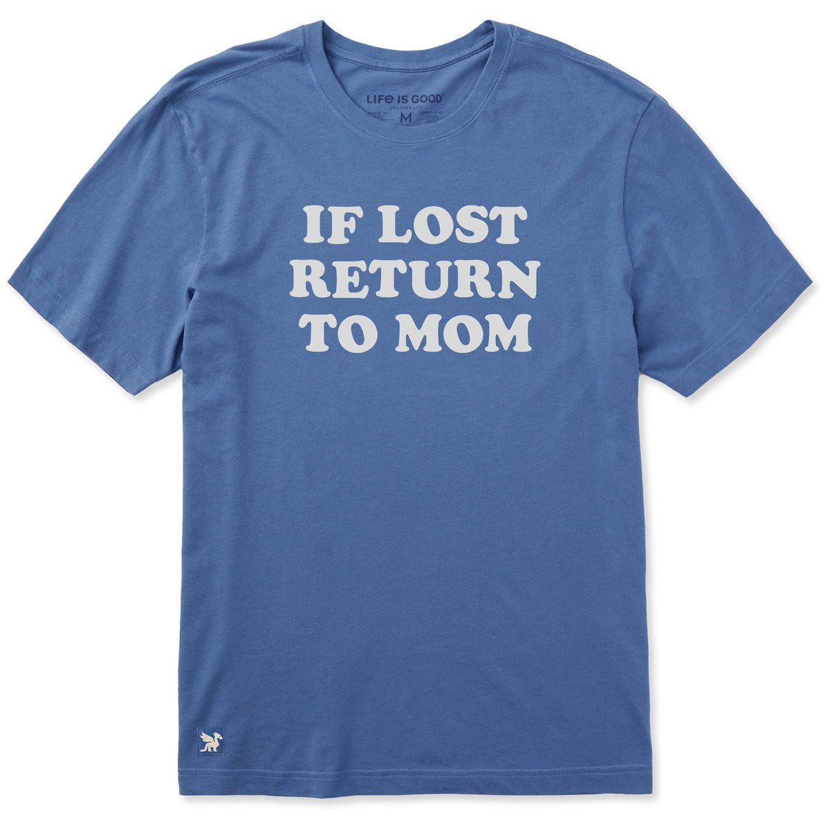 Men's If Lost Return to Mom Short Sleeve Crusher Tee product image 1