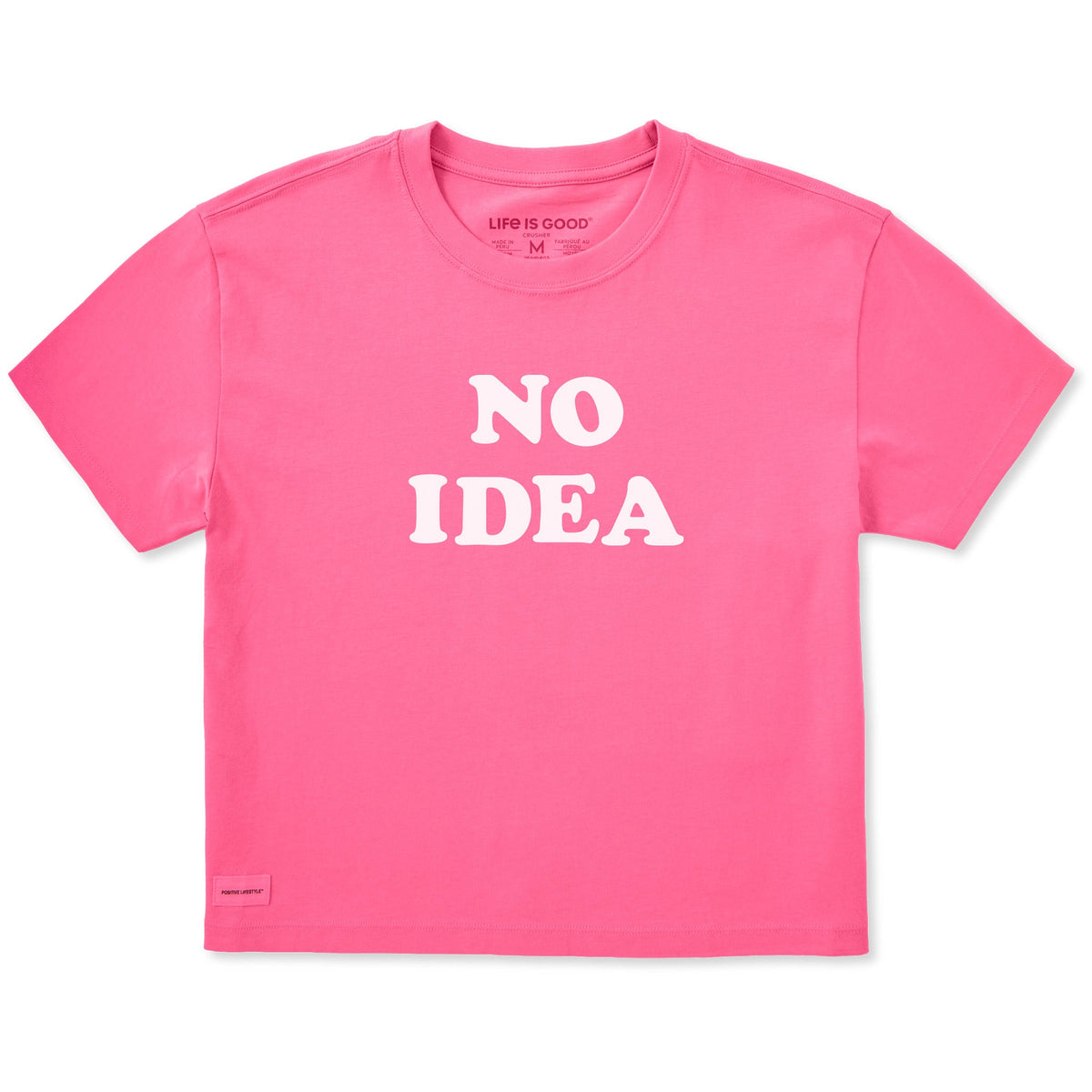 Women's No Idea Short Sleeve Crusher Boxy Tee product image 1