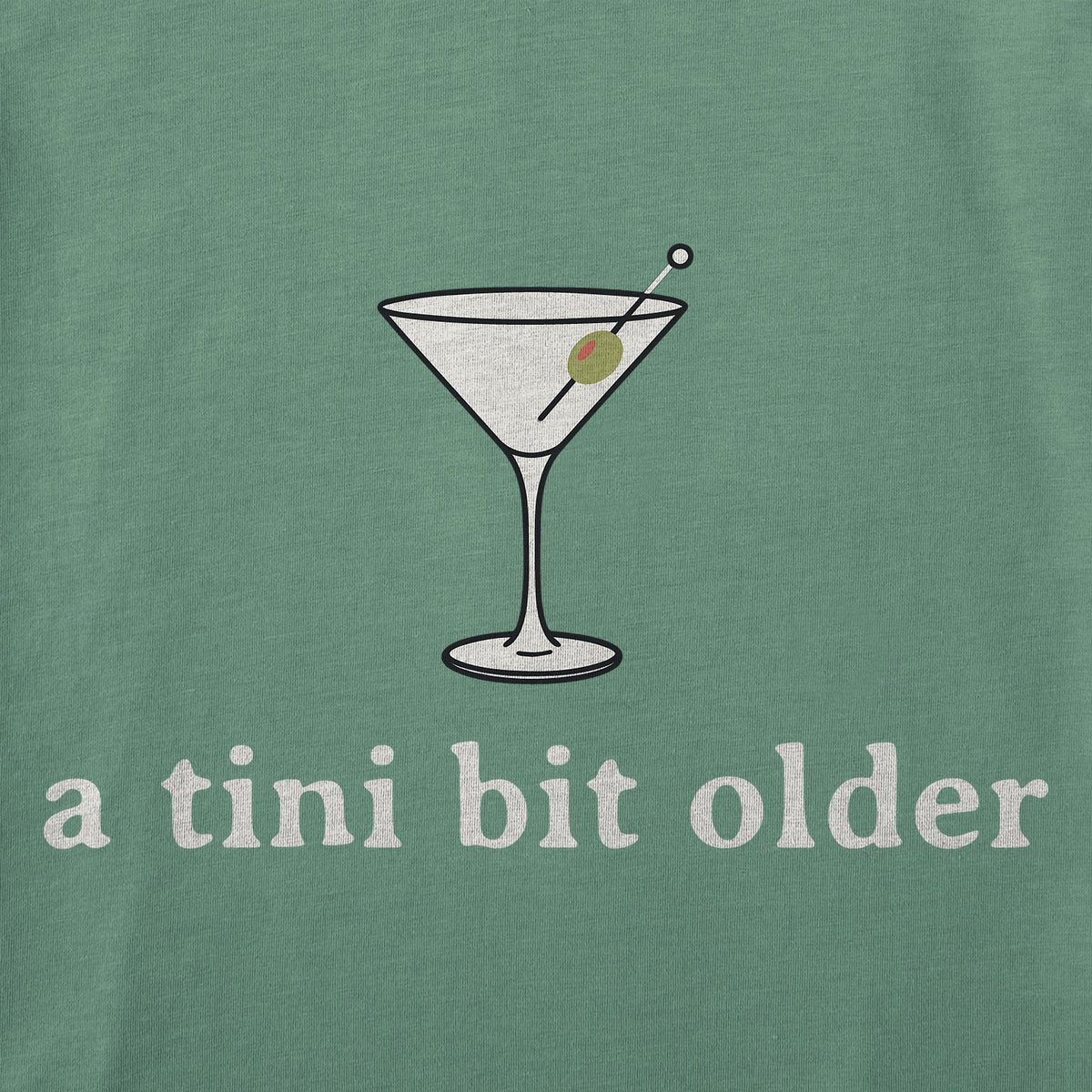 Women's A Tini Bit Older Short Sleeve Crusher Boxy Tee product image 2