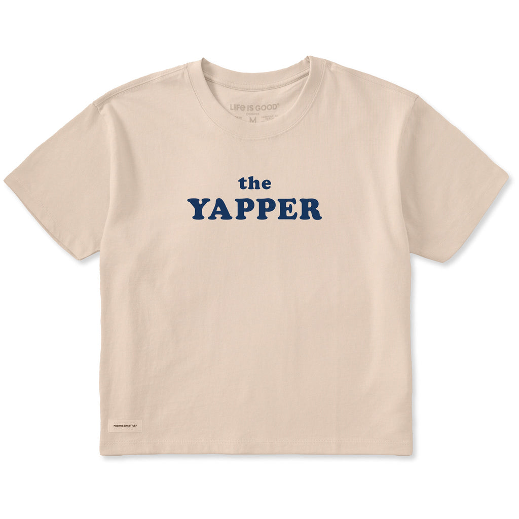 Women's the Yapper Short Sleeve Crusher Boxy Tee product image 1