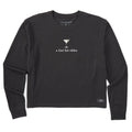 Women's A Tini Bit Older Long Sleeve Crusher Boxy Tee product image 1