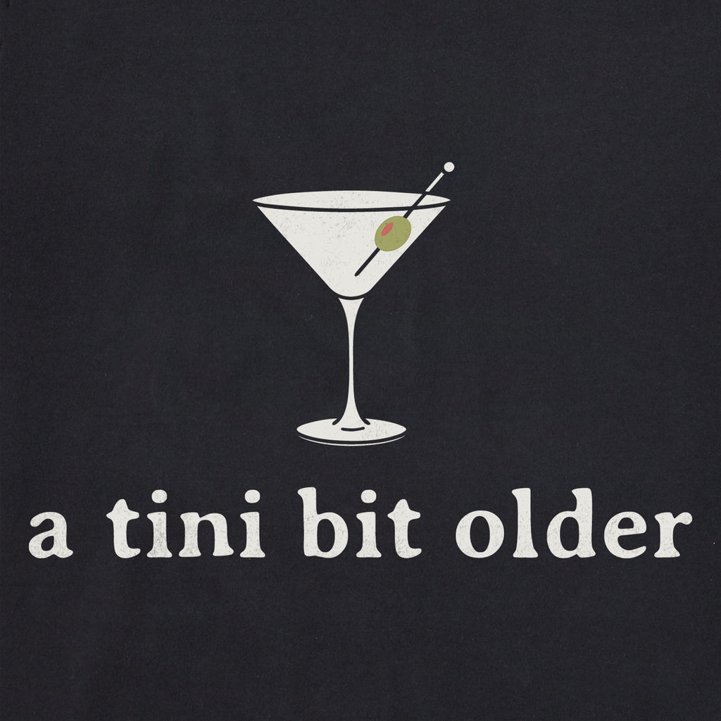 Women's A Tini Bit Older Long Sleeve Crusher Boxy Tee product image 2