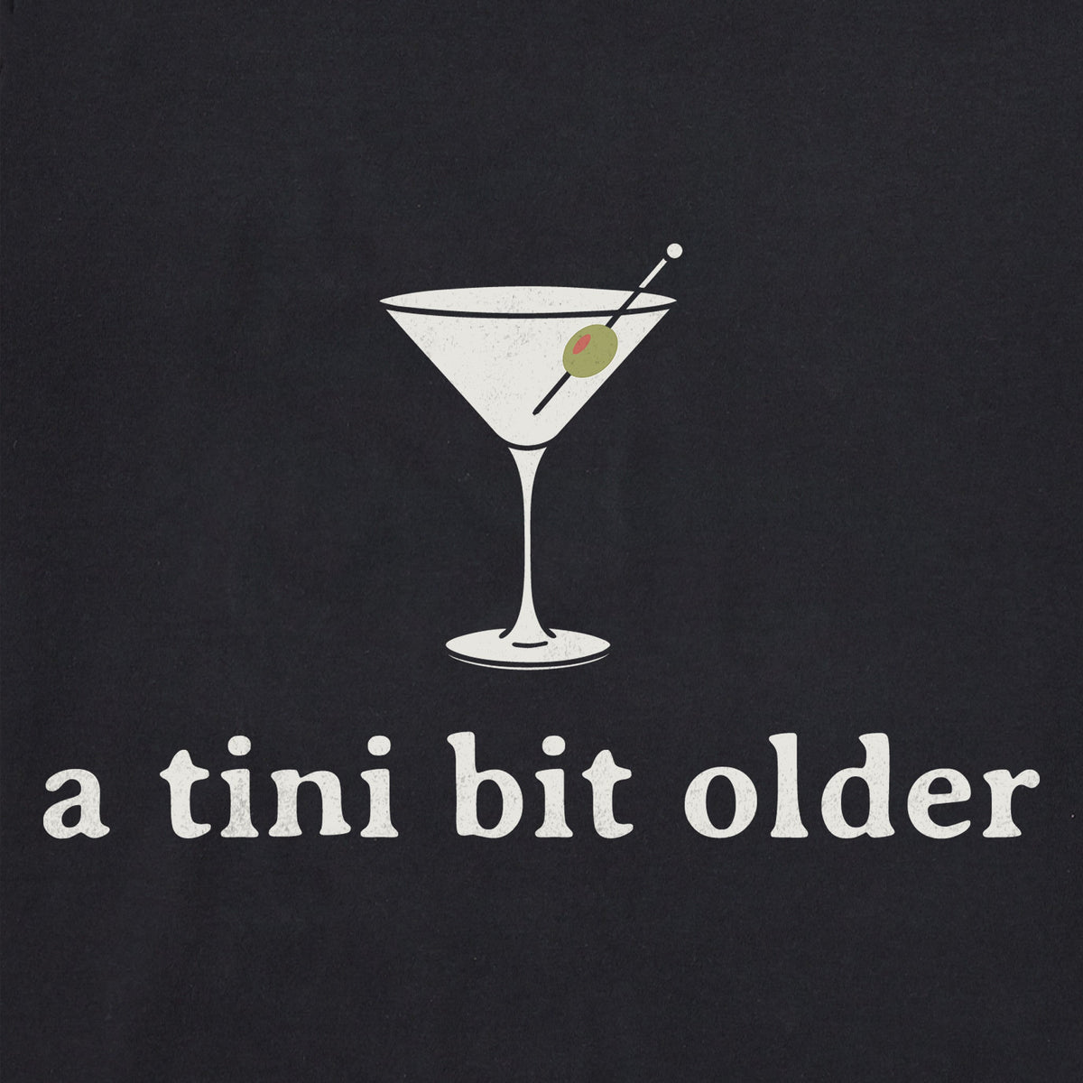 Women's A Tini Bit Older Long Sleeve Crusher Boxy Tee product image 2
