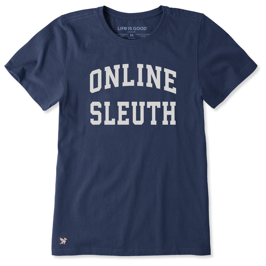 Women's Online Sleuth Arch Short Sleeve Crusher Tee product image 1