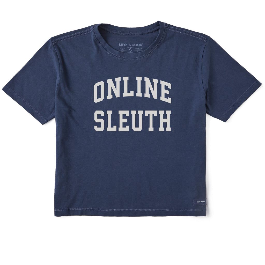 Women's Online Sleuth Arch Short Sleeve Crusher Boxy Tee product image 1