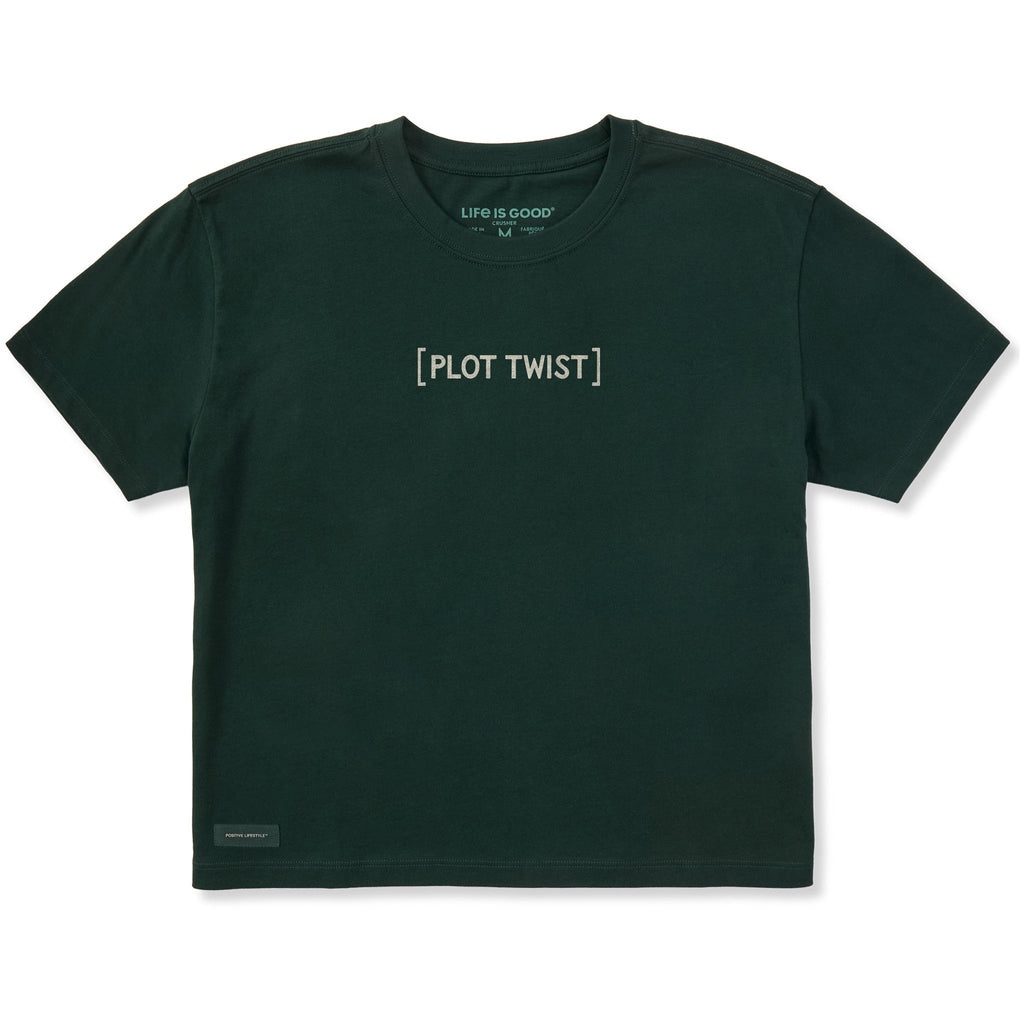 Women's Plot Twist Short Sleeve Crusher Boxy Tee product image 1