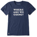 Women's Where Are We Going? Short Sleeve Crusher Tee product image 1