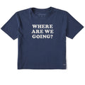 Women's Where Are We Going? Short Sleeve Crusher Boxy Tee product image 1
