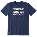 Men's Where Are We Going? Short Sleeve Crusher Tee product image 1