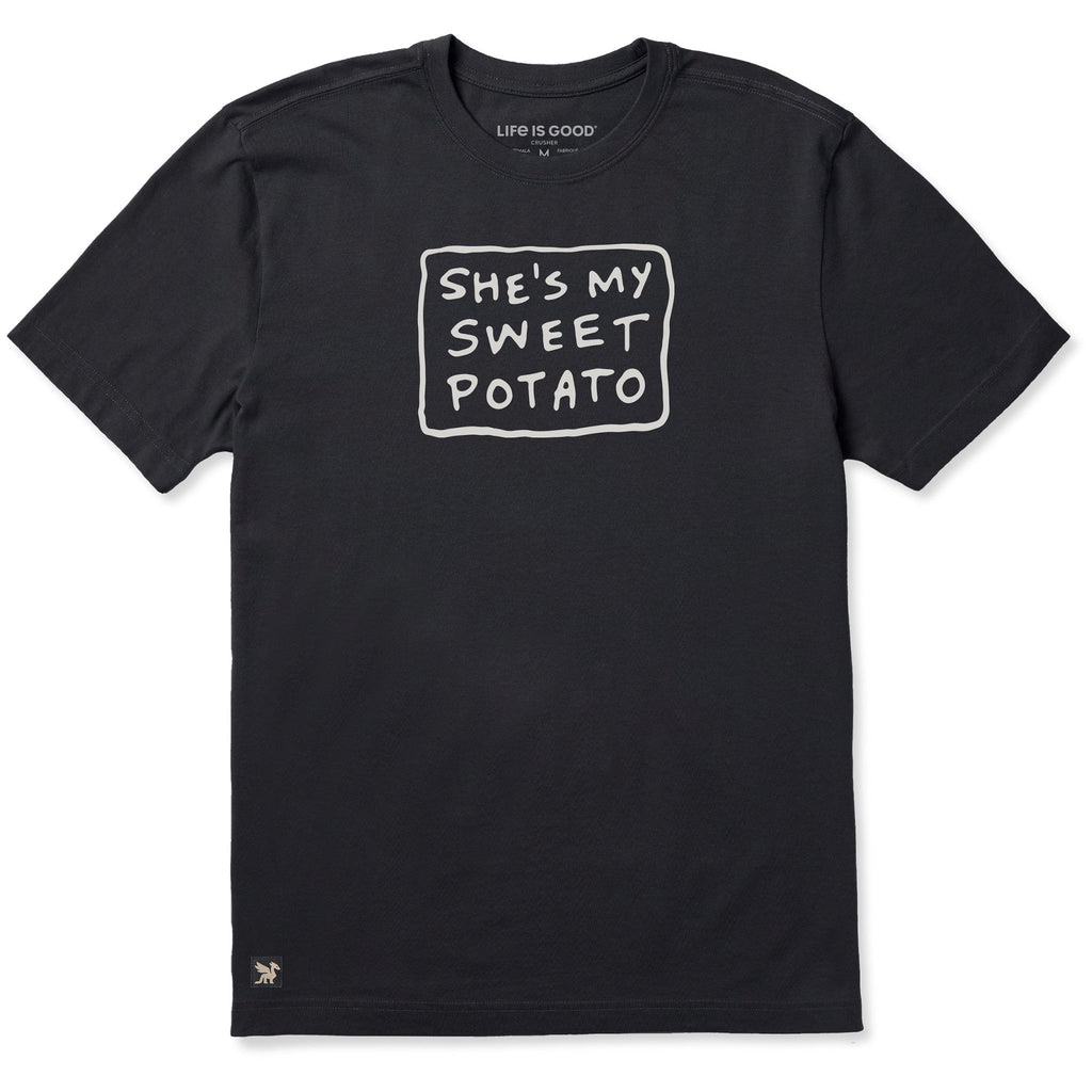Men's She's My Sweet Potato Short Sleeve Crusher Tee product image 1