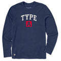 Men's Type A Long Sleeve Crusher Tee product image 1