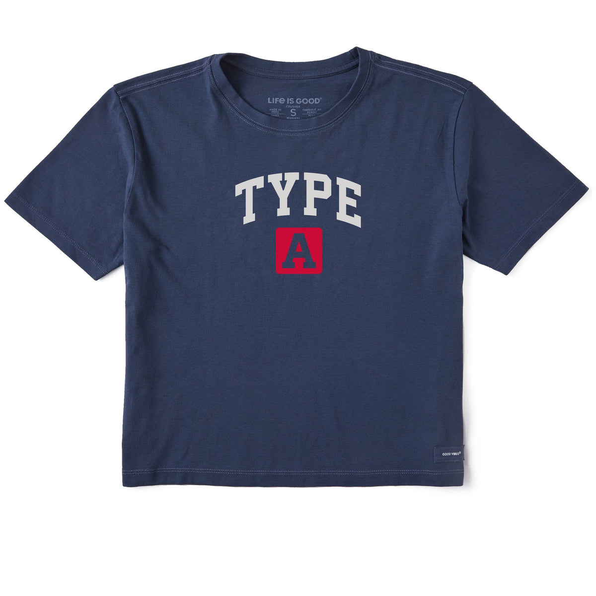 Women's Type A Short Sleeve Crusher Boxy Tee product image 1