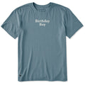 Men's Birthday Boy Simple Short Sleeve Crusher Tee product image 1