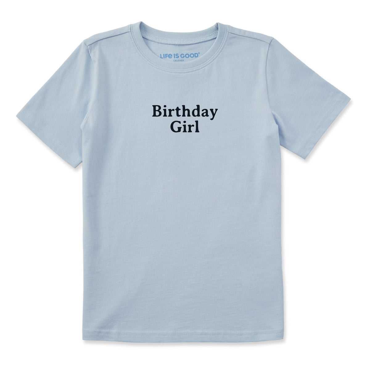 Kids Birthday Girl Short Sleeve Crusher Tee product image 1