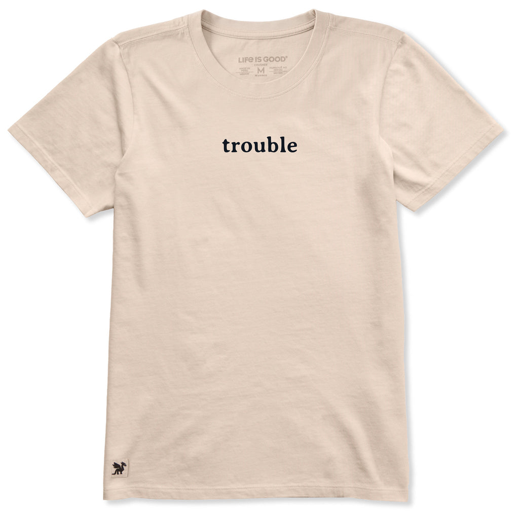 Women's Trouble Short Sleeve Crusher Tee product image 3
