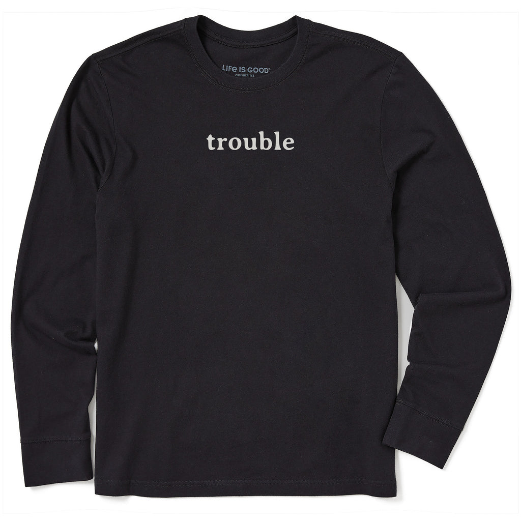 Men's Trouble Long Sleeve Crusher Tee product image 1