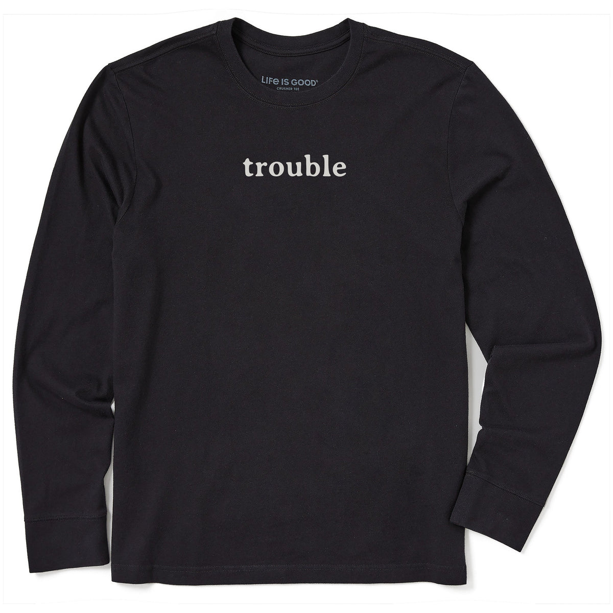 Men's Trouble Long Sleeve Crusher Tee product image 1