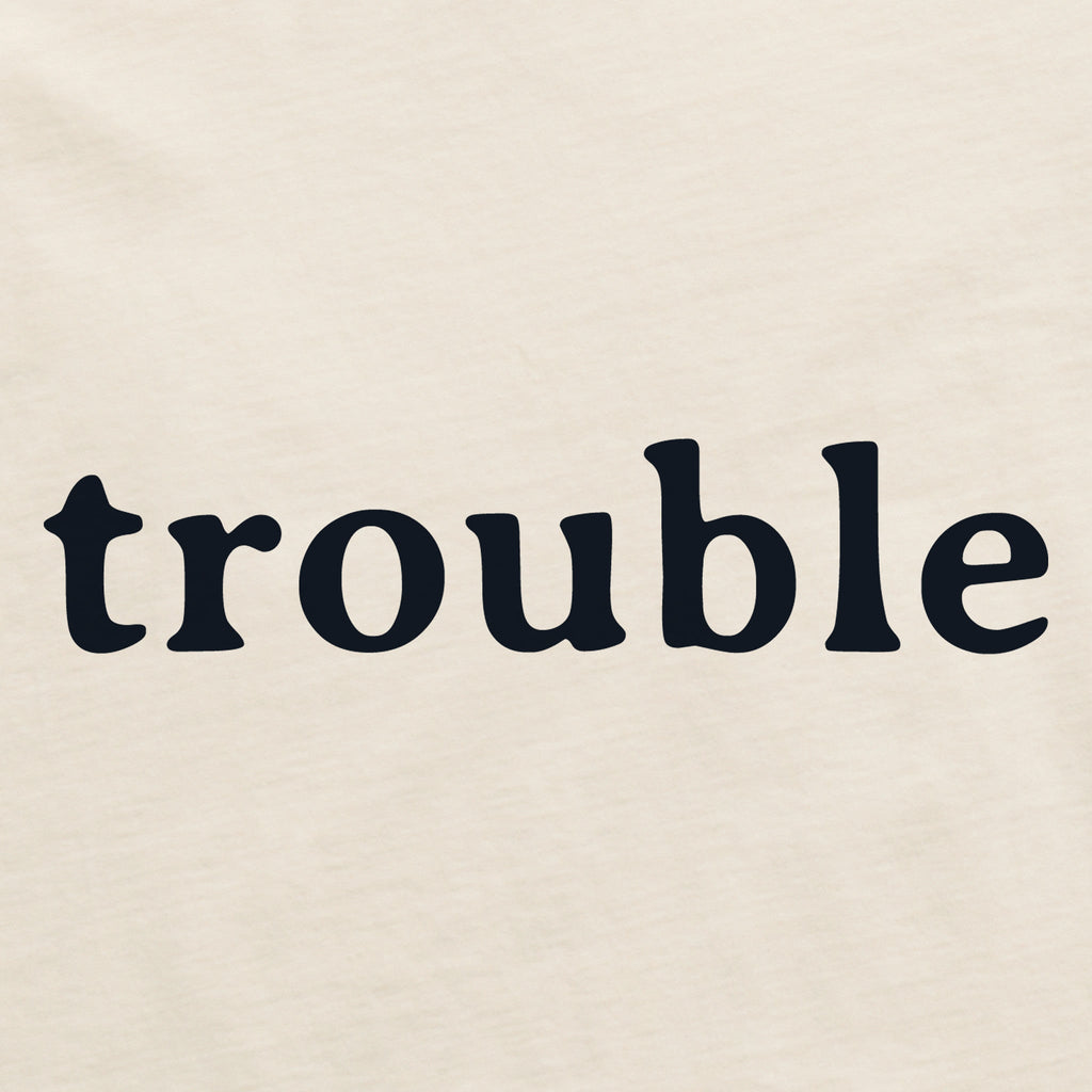 Women's Trouble Long Sleeve Crusher Boxy Tee product image 4