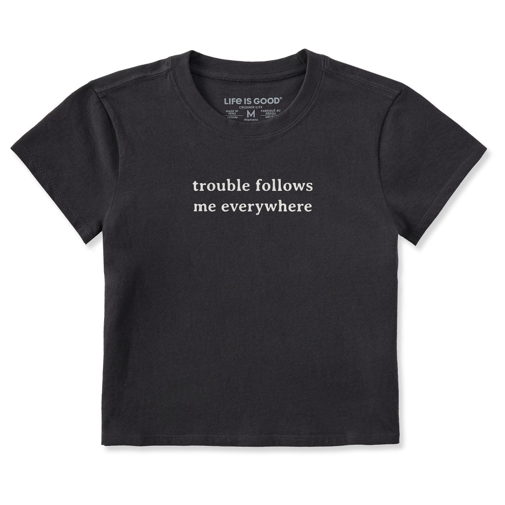 Women's Trouble Follows Me Everywhere Crusher-LITE Shrunken product image 1