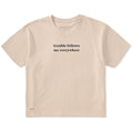 Women's Trouble Follows Me Everywhere Short Sleeve Crusher product image 1