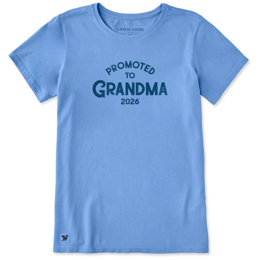 Women's Promoted to Grandma Short Sleeve Crusher Tee product image 1
