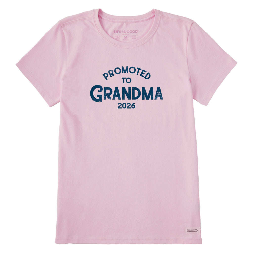 Women's Promoted to Grandma Short Sleeve Crusher Tee product image 3