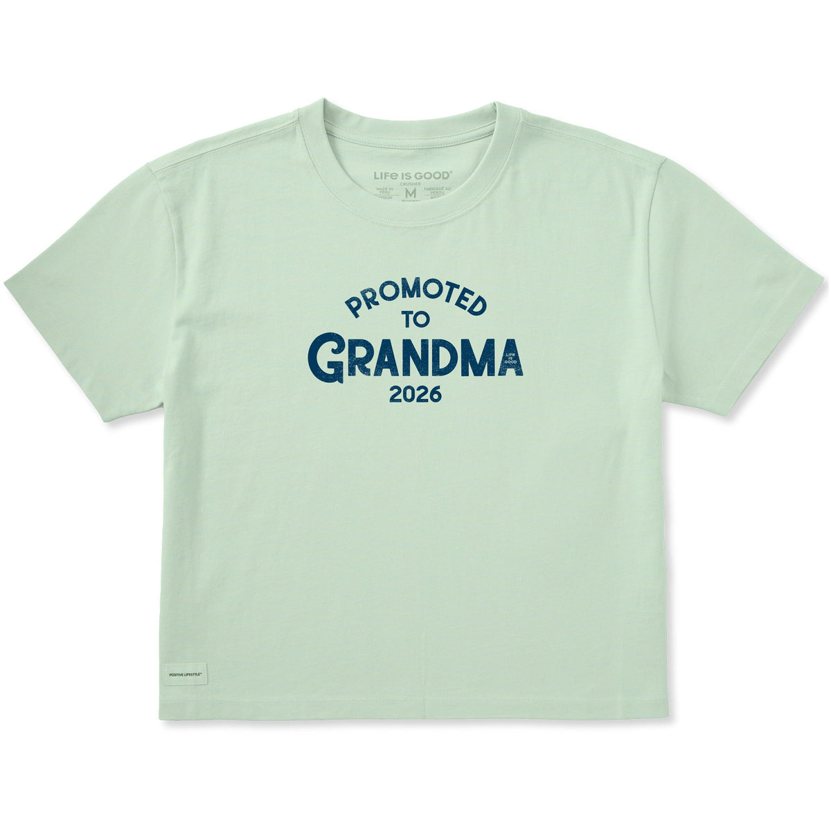 Women's Promoted to Grandma Short Sleeve Crusher Boxy Tee product image 1