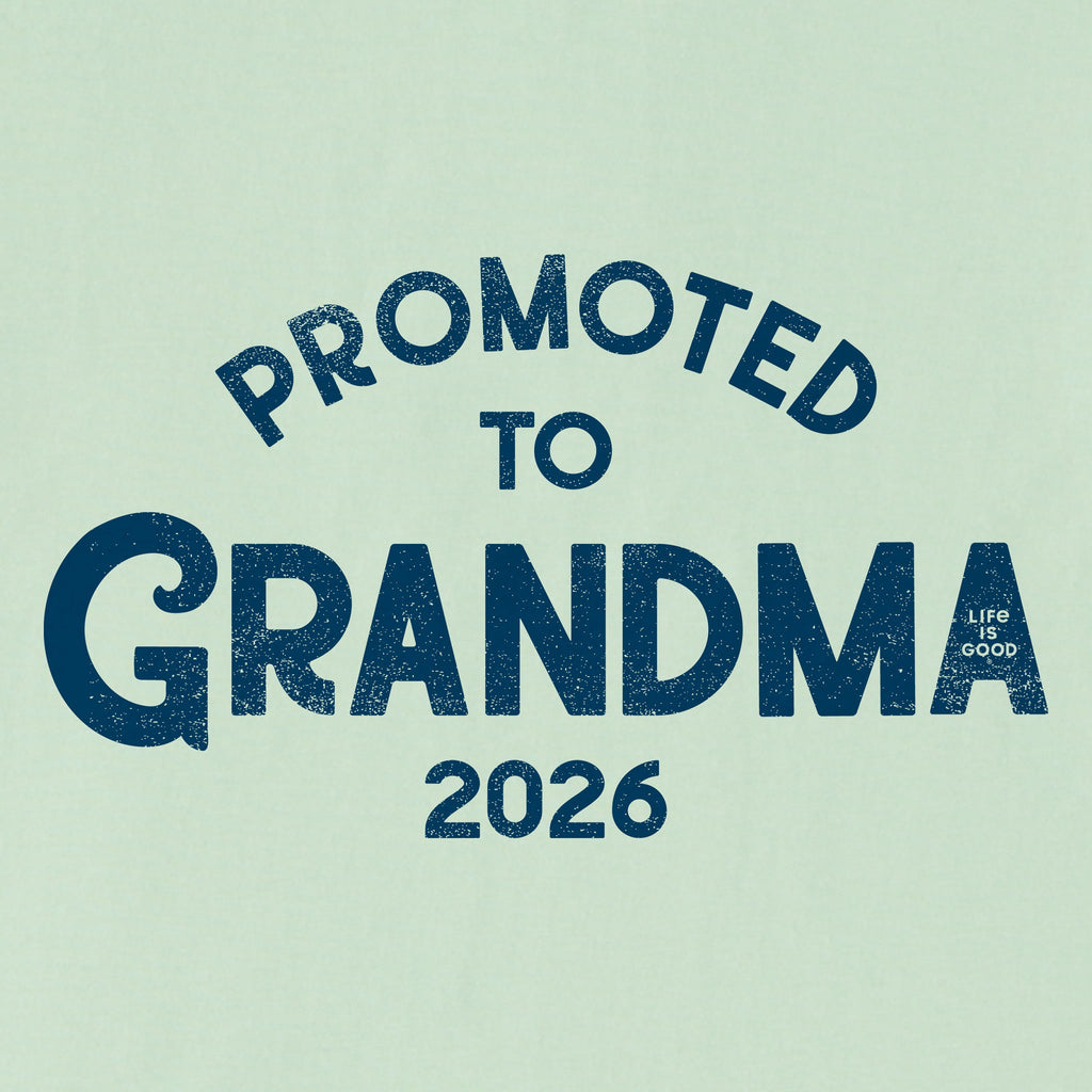 Women's Promoted to Grandma Short Sleeve Crusher Boxy Tee product image 2