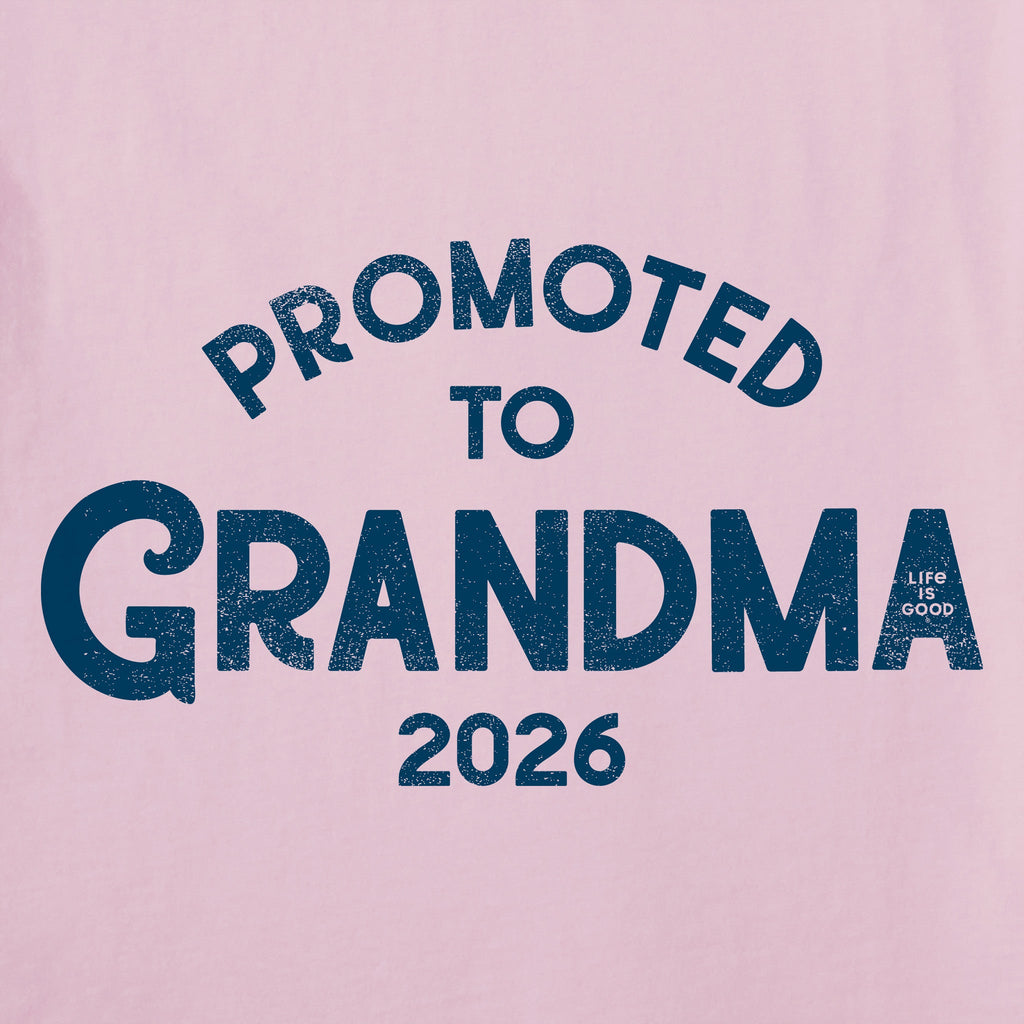 Women's Promoted to Grandma Short Sleeve Crusher Vee product image 4