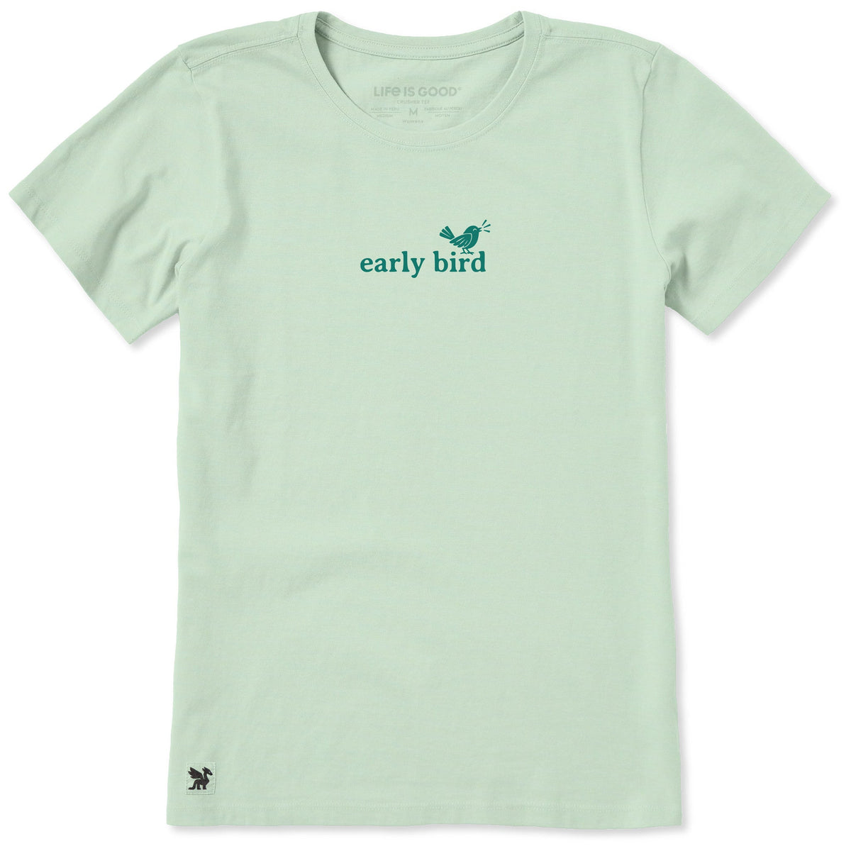 Women's Early Bird Simple Short Sleeve Crusher Tee product image 3