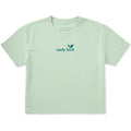 Women's Early Bird Simple Short Sleeve Crusher Boxy Tee product image 1