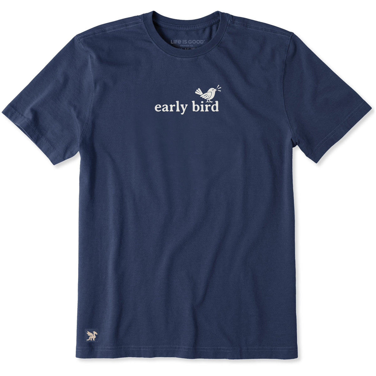 Men's Early Bird Simple Short Sleeve Crusher Tee product image 1